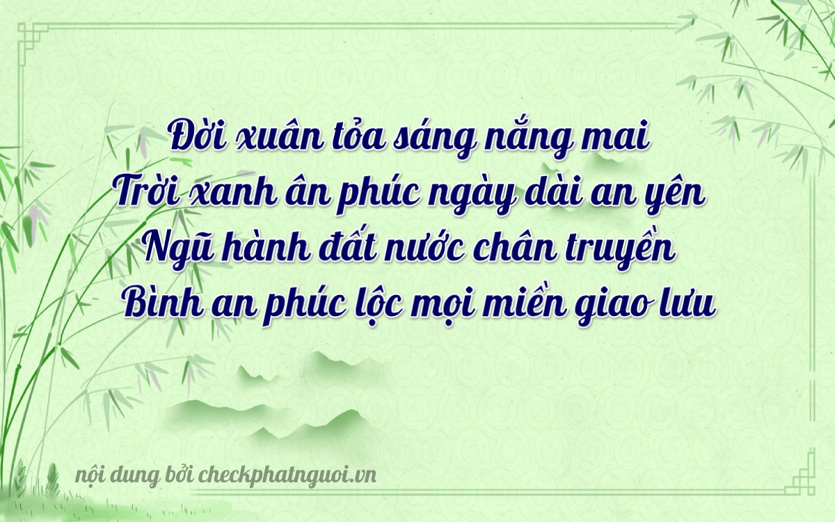 Bài thơ ý nghĩa cho <b>biển số 48123</b> tại website checkphatnguoi.vn