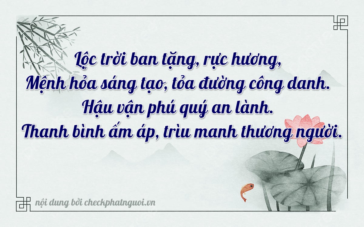 Bài thơ ý nghĩa cho <b>biển số 48888</b> tại website checkphatnguoi.vn