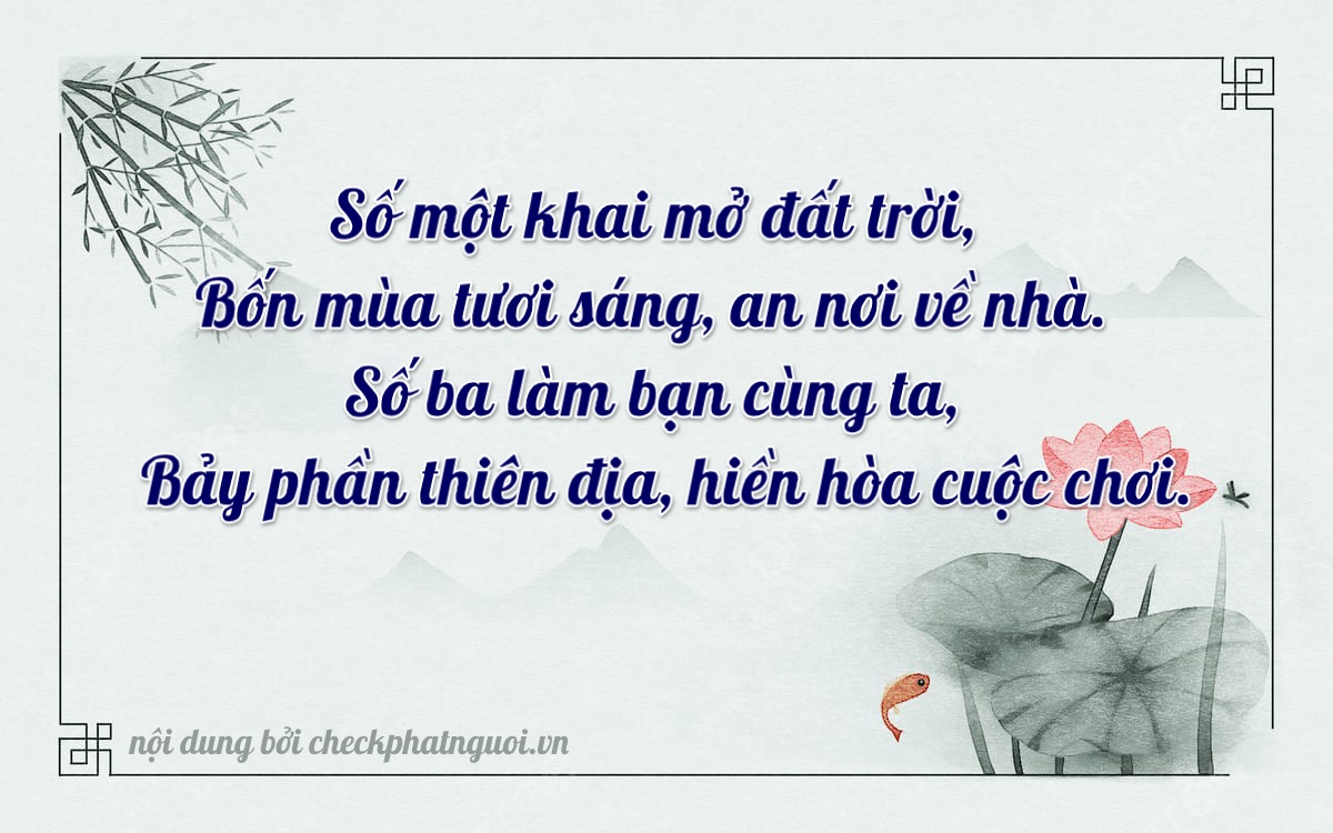 Bài thơ ý nghĩa cho <b>biển số 48A-11437</b> tại website checkphatnguoi.vn