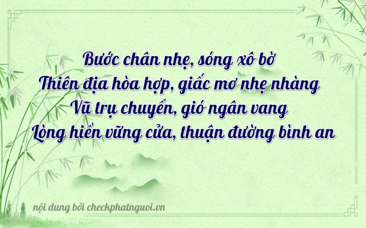 Bài thơ ý nghĩa cho <b>biển số 48A-90000</b> tại website checkphatnguoi.vn