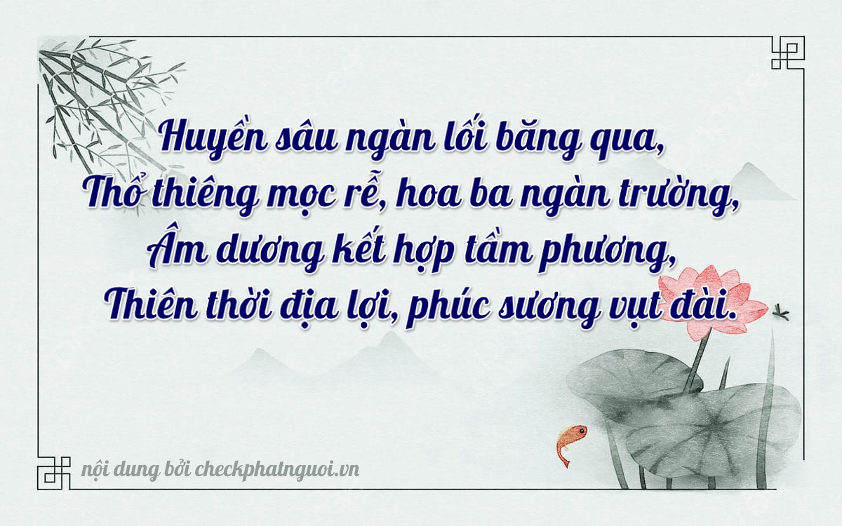 Bài thơ ý nghĩa cho <b>biển số 48AA-08683</b> tại website checkphatnguoi.vn