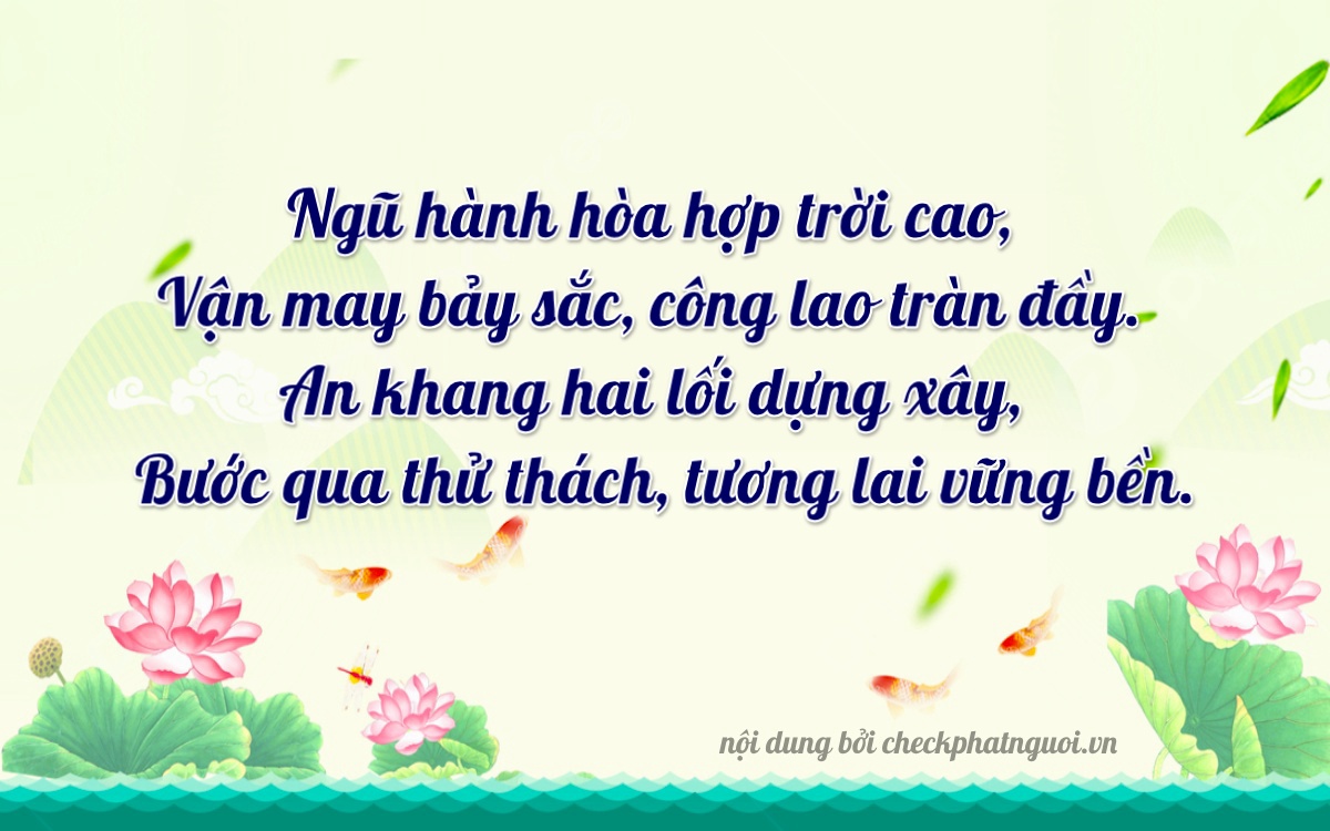 Bài thơ ý nghĩa cho <b>biển số 48AC-03627</b> tại website checkphatnguoi.vn