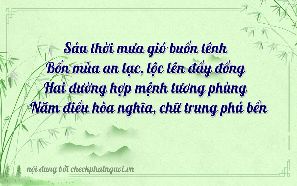 Bài thơ ý nghĩa cho <b>biển số 48AE-06425</b> tại website checkphatnguoi.vn