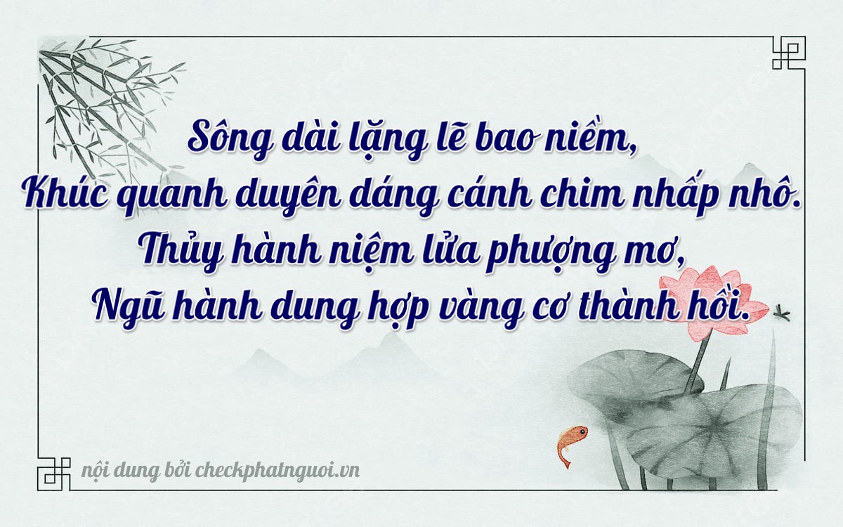 Bài thơ ý nghĩa cho <b>biển số 48F-00057</b> tại website checkphatnguoi.vn