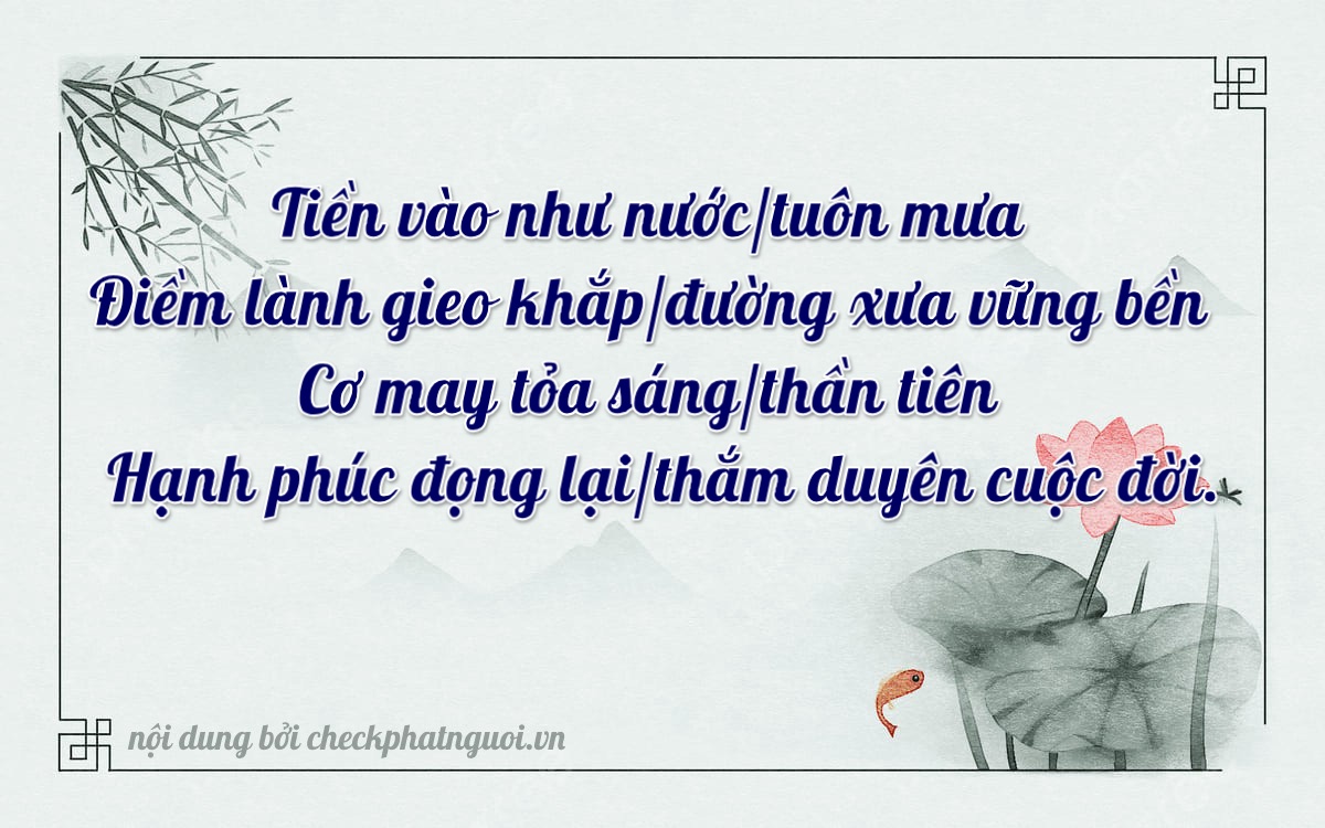 Bài thơ ý nghĩa cho <b>biển số 48F1-23223</b> tại website checkphatnguoi.vn