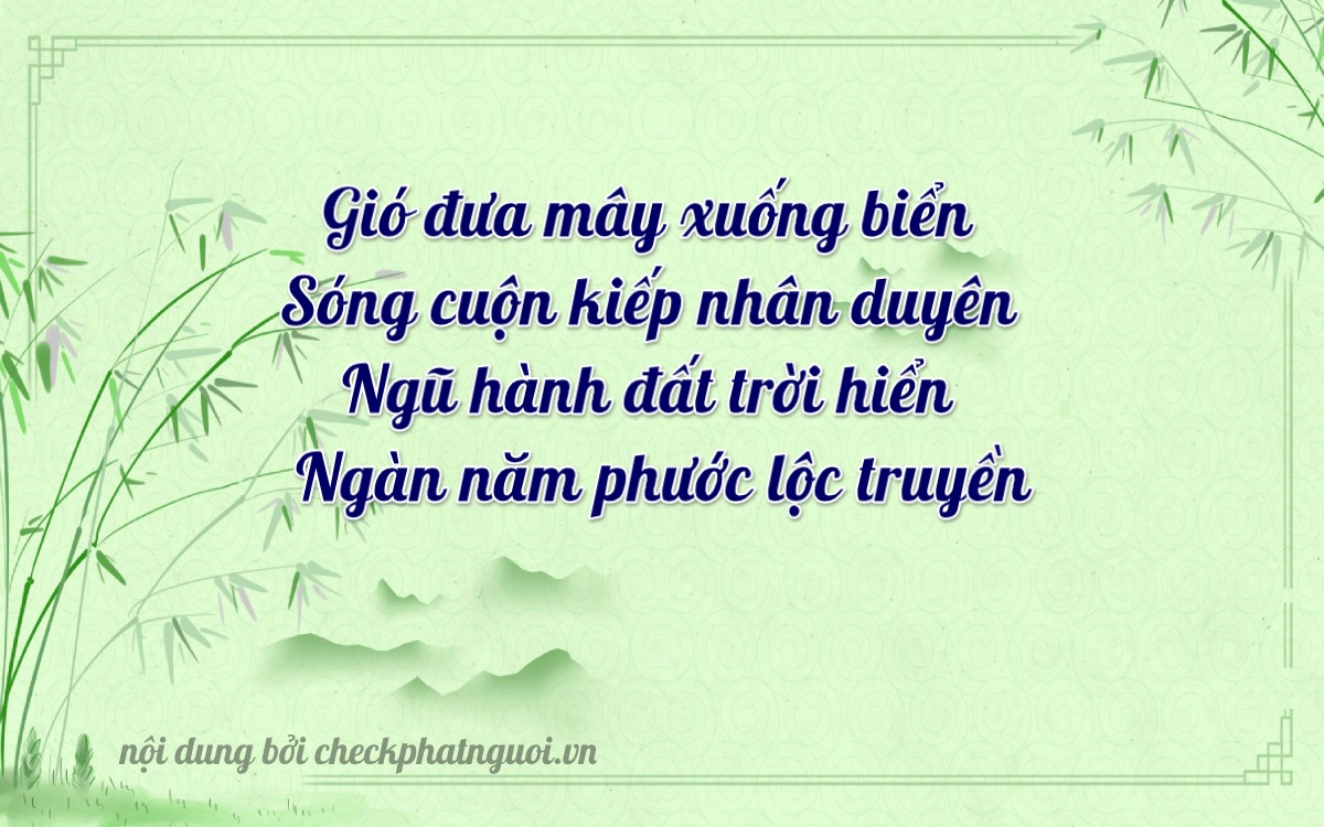 Bài thơ ý nghĩa cho <b>biển số 4953</b> tại website checkphatnguoi.vn