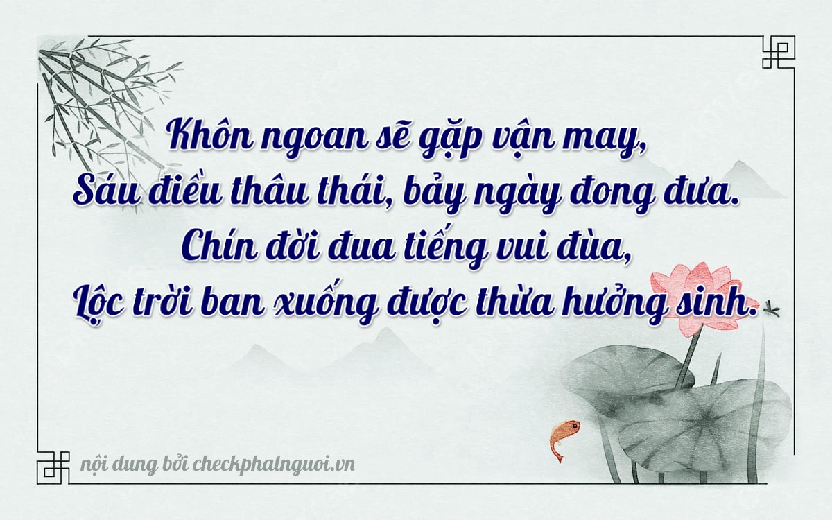 Bài thơ ý nghĩa cho <b>biển số 49686</b> tại website checkphatnguoi.vn