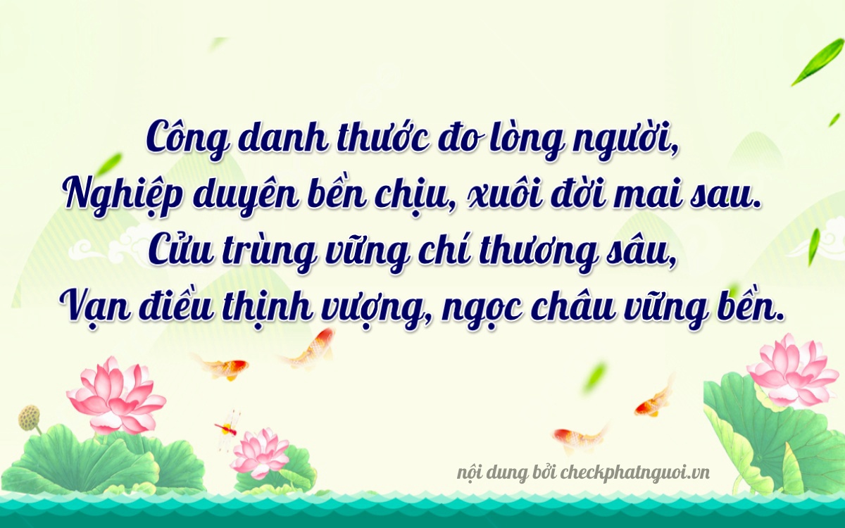 Bài thơ ý nghĩa cho <b>biển số 49A-03293</b> tại website checkphatnguoi.vn
