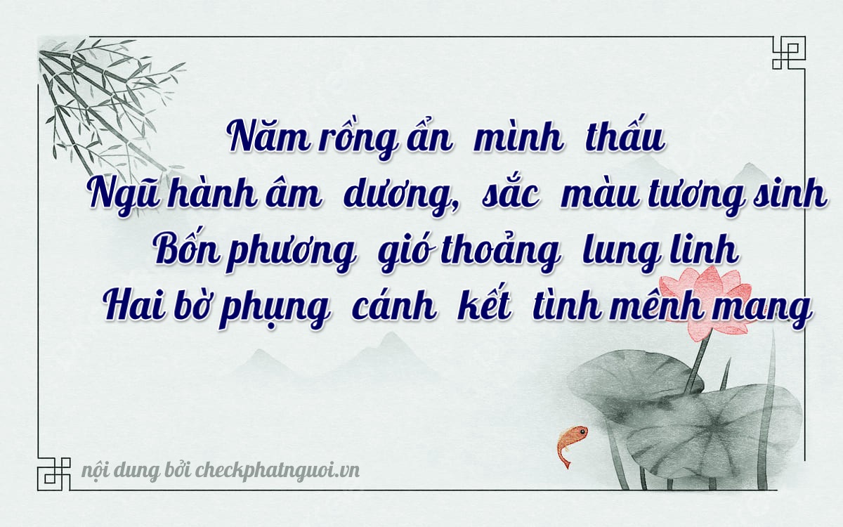 Bài thơ ý nghĩa cho <b>biển số 49A-05542</b> tại website checkphatnguoi.vn