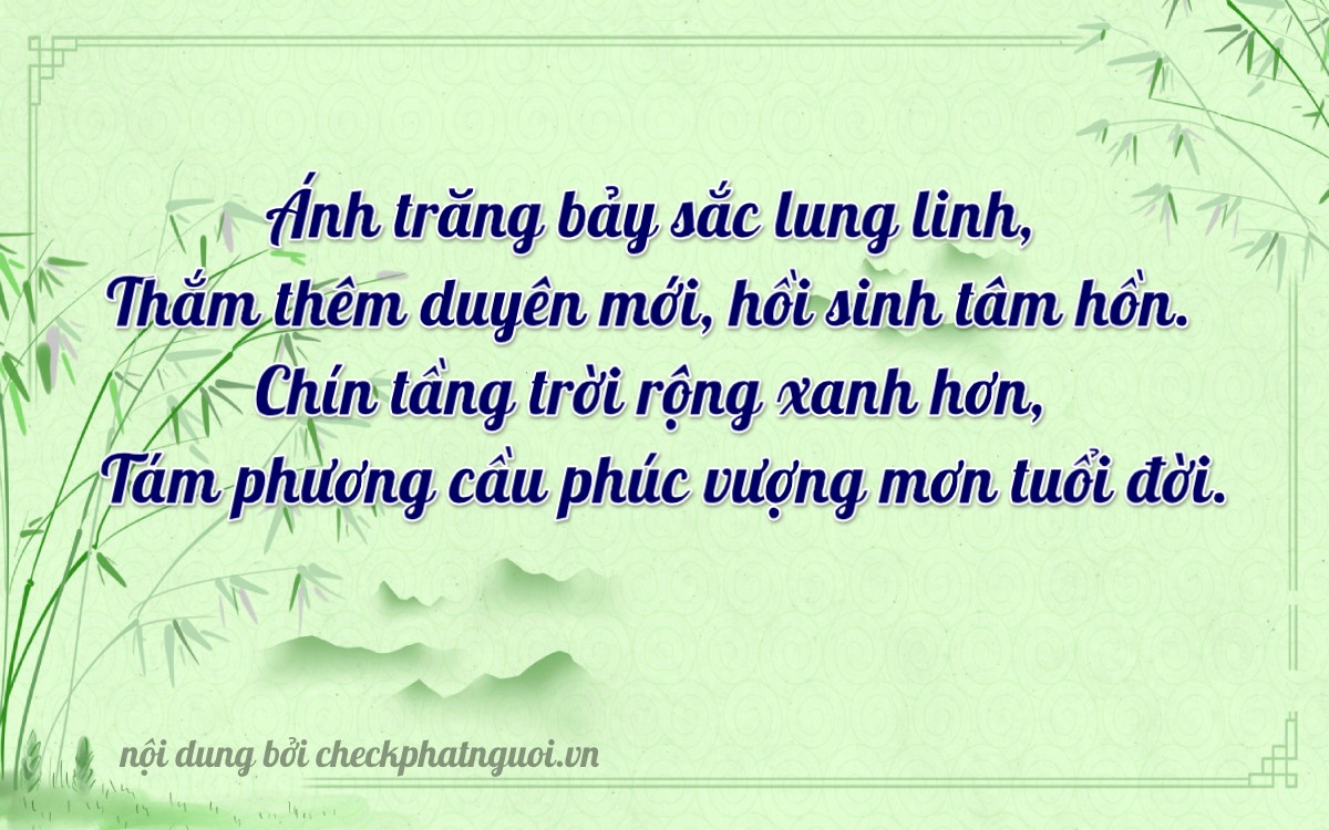 Bài thơ ý nghĩa cho <b>biển số 49A-17798</b> tại website checkphatnguoi.vn