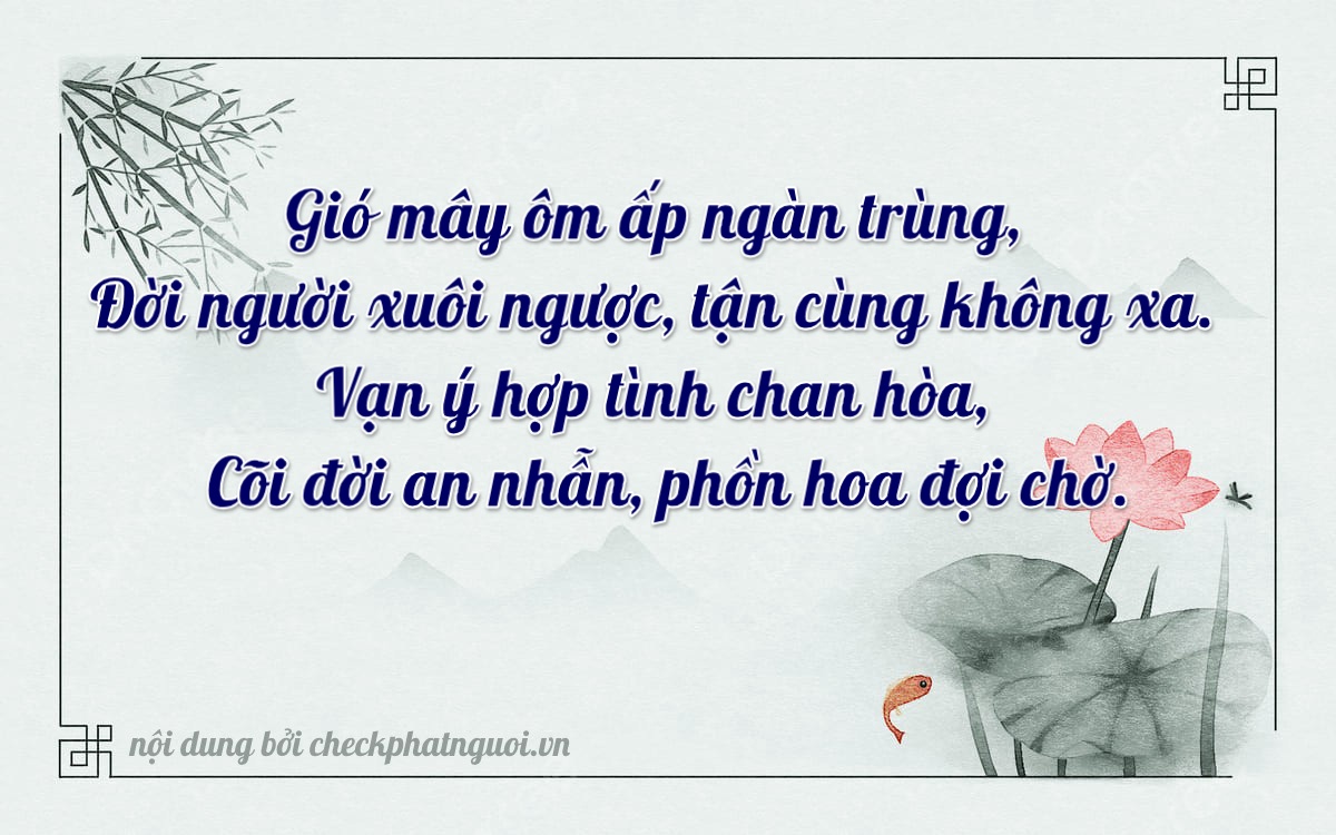 Bài thơ ý nghĩa cho <b>biển số 49A-44559</b> tại website checkphatnguoi.vn