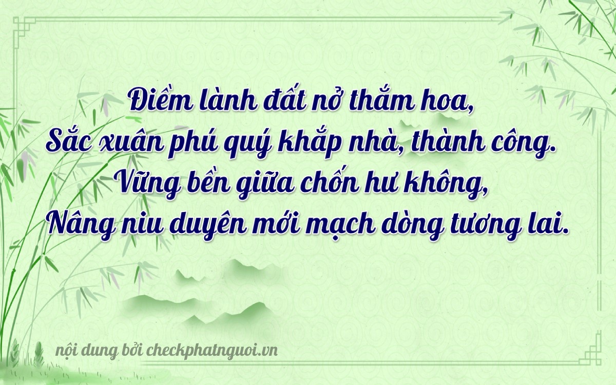 Bài thơ ý nghĩa cho <b>biển số 49A-45056</b> tại website checkphatnguoi.vn