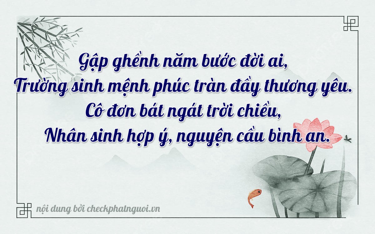 Bài thơ ý nghĩa cho <b>biển số 49A-53289</b> tại website checkphatnguoi.vn