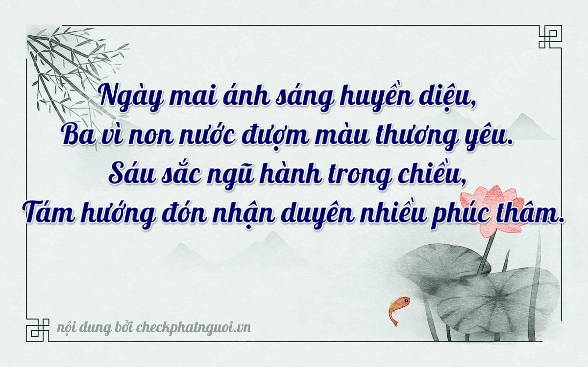 Bài thơ ý nghĩa cho <b>biển số 49A-62680</b> tại website checkphatnguoi.vn