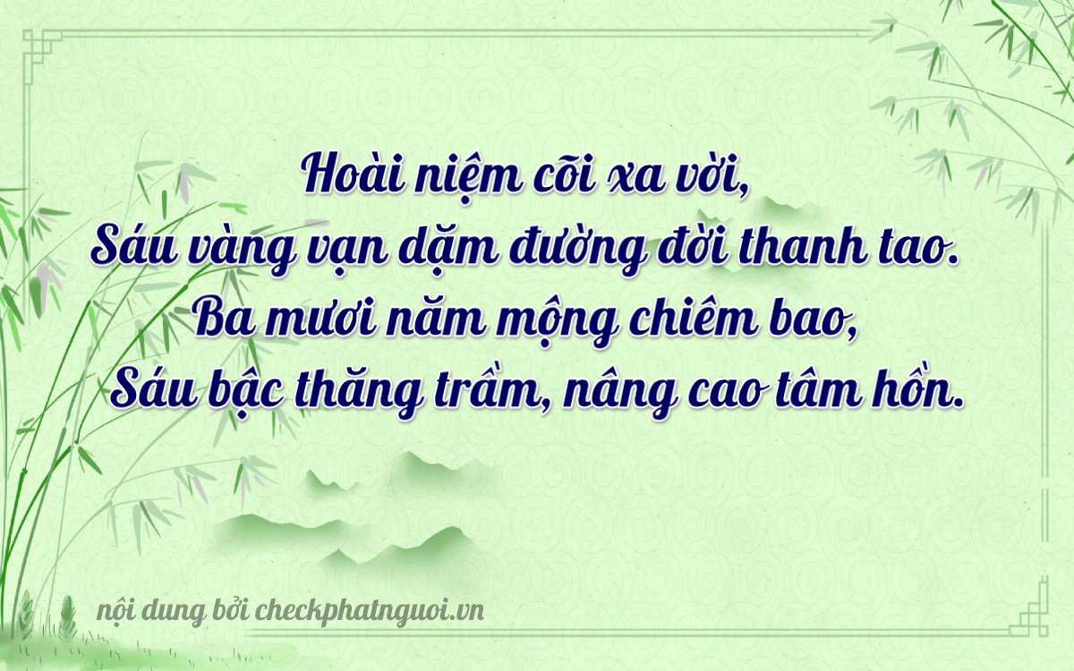 Bài thơ ý nghĩa cho <b>biển số 49A-79360</b> tại website checkphatnguoi.vn