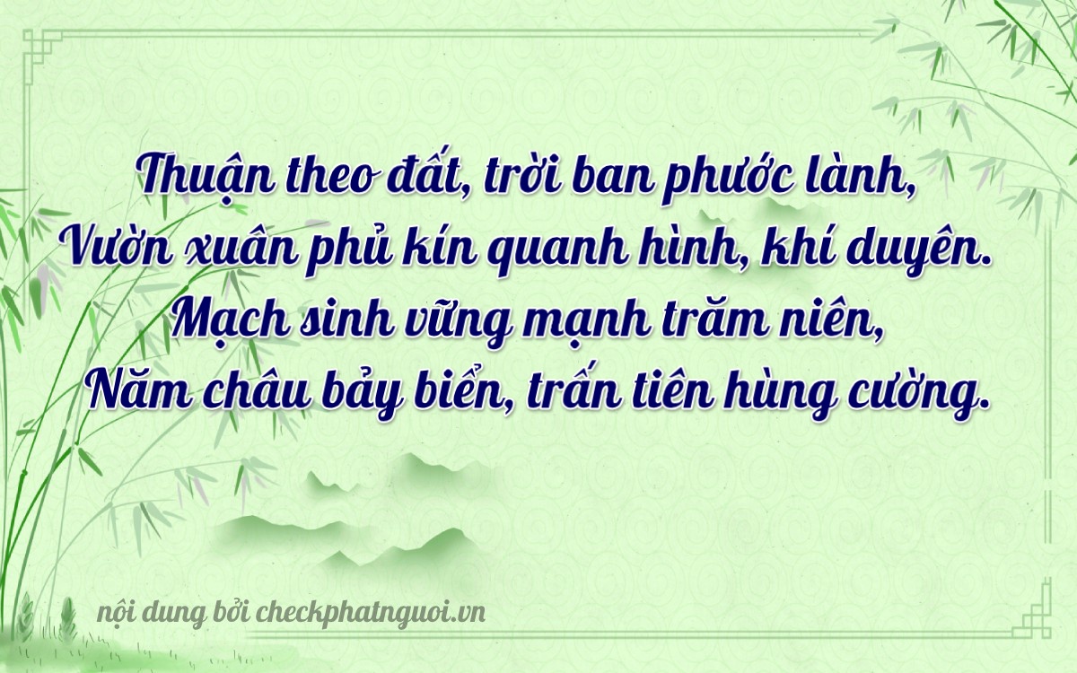 Bài thơ ý nghĩa cho <b>biển số 49AA-12670</b> tại website checkphatnguoi.vn
