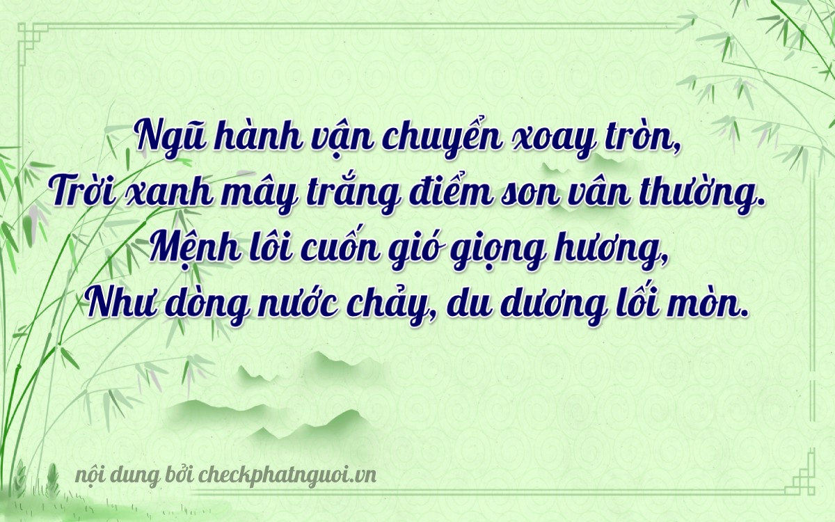 Bài thơ ý nghĩa cho <b>biển số 49B1-55404</b> tại website checkphatnguoi.vn