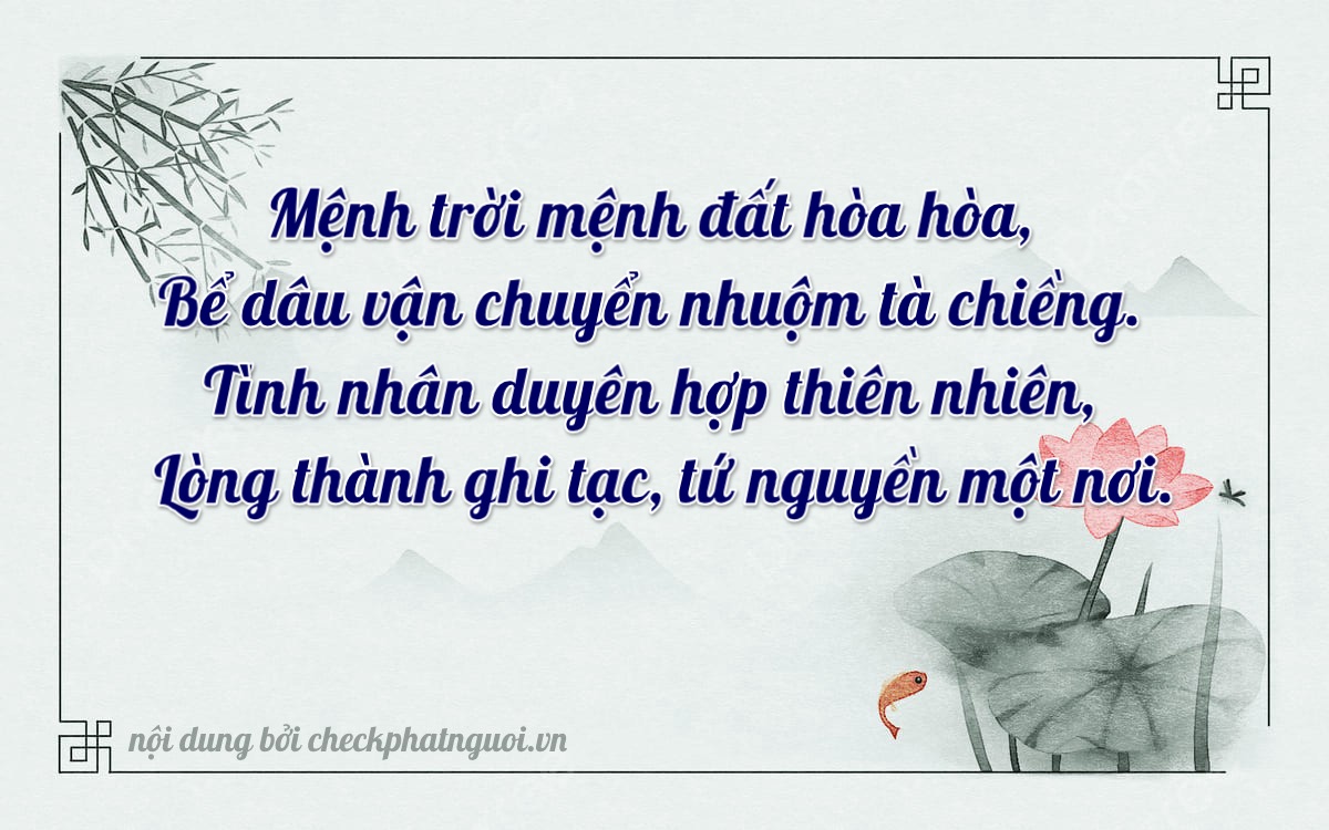 Bài thơ ý nghĩa cho <b>biển số 49B1-71318</b> tại website checkphatnguoi.vn