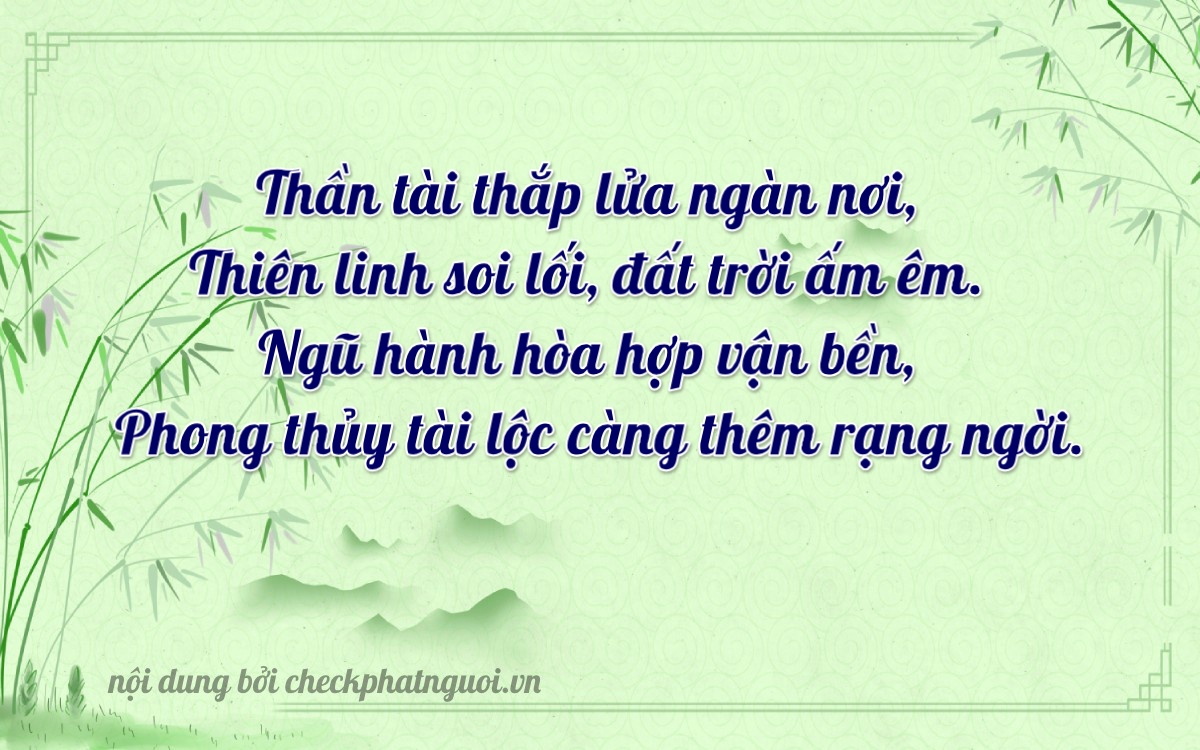 Bài thơ ý nghĩa cho <b>biển số 49C-00429</b> tại website checkphatnguoi.vn