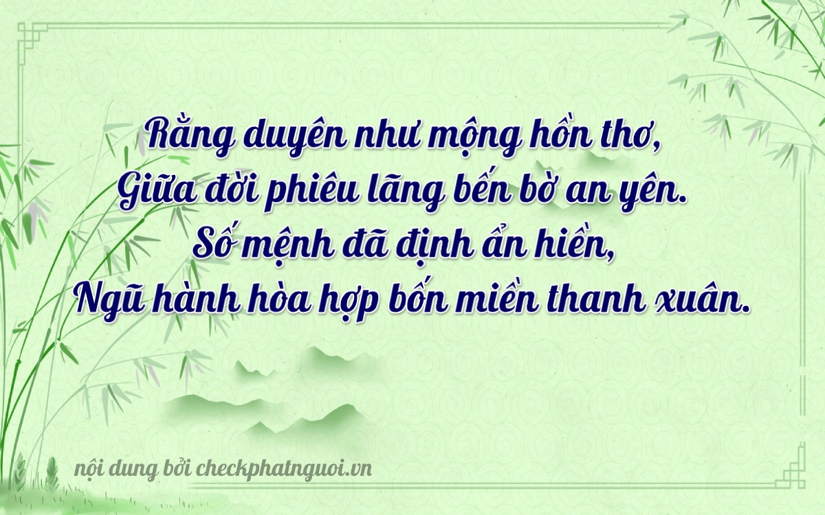 Bài thơ ý nghĩa cho <b>biển số 49D1-86481</b> tại website checkphatnguoi.vn