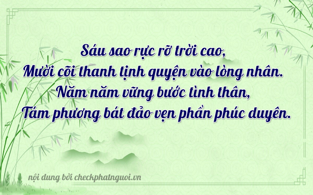 Bài thơ ý nghĩa cho <b>biển số 49E1-62580</b> tại website checkphatnguoi.vn