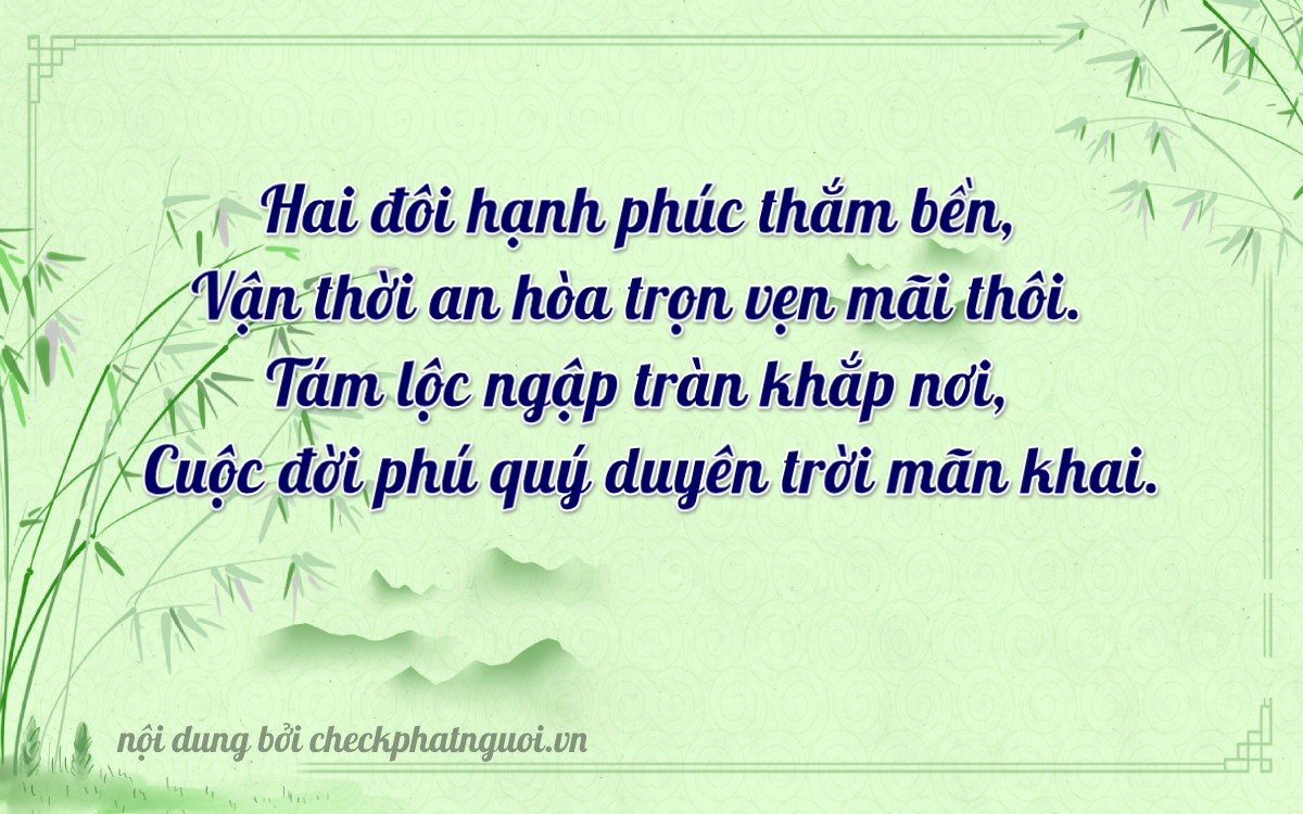 Bài thơ ý nghĩa cho <b>biển số 49F1-22288</b> tại website checkphatnguoi.vn