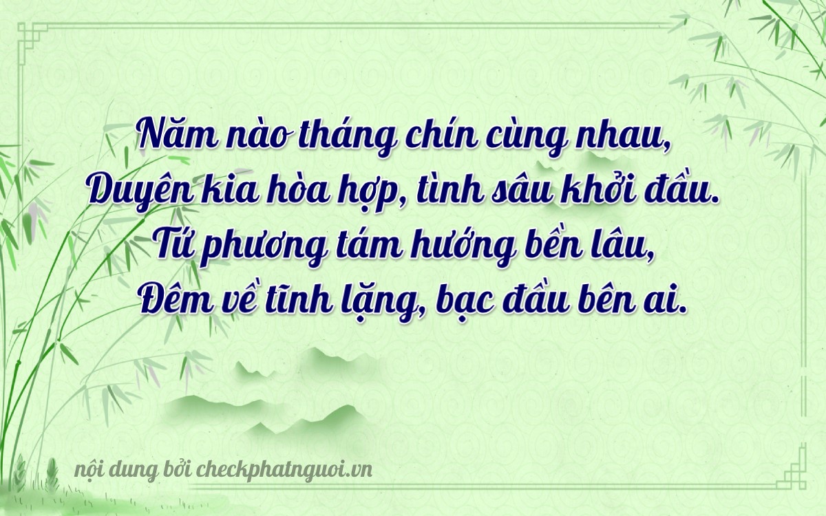 Bài thơ ý nghĩa cho <b>biển số 49F1-53349</b> tại website checkphatnguoi.vn