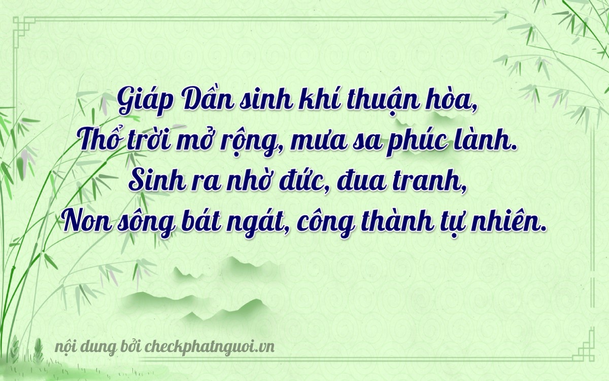 Bài thơ ý nghĩa cho <b>biển số 49G1-31194</b> tại website checkphatnguoi.vn