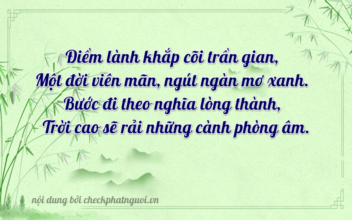 Bài thơ ý nghĩa cho <b>biển số 50AA-97975</b> tại website checkphatnguoi.vn