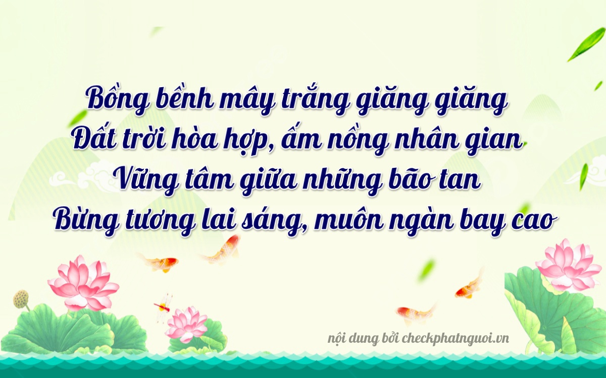 Bài thơ ý nghĩa cho <b>biển số 50AB-09977</b> tại website checkphatnguoi.vn
