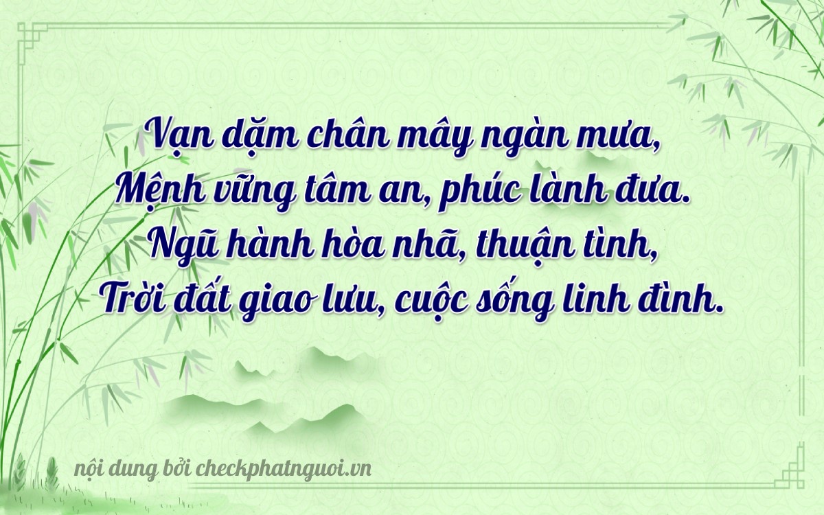 Bài thơ ý nghĩa cho <b>biển số 50N1-12156</b> tại website checkphatnguoi.vn