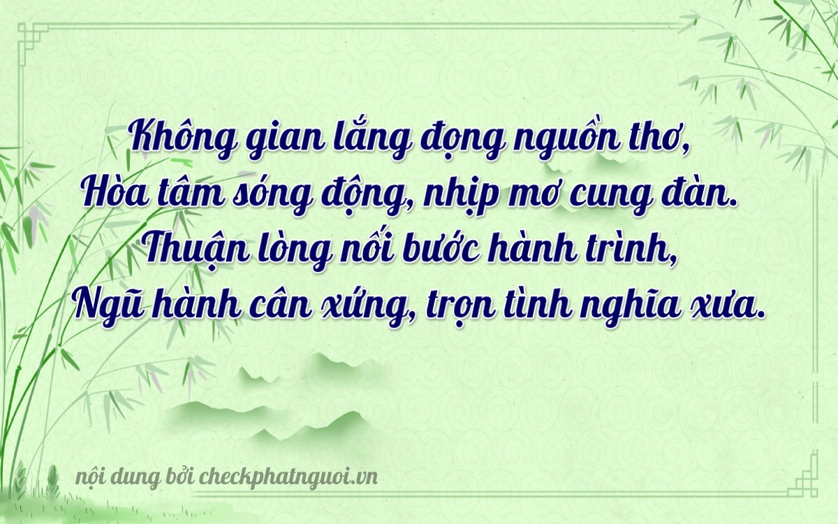 Bài thơ ý nghĩa cho <b>biển số 50N2-03252</b> tại website checkphatnguoi.vn