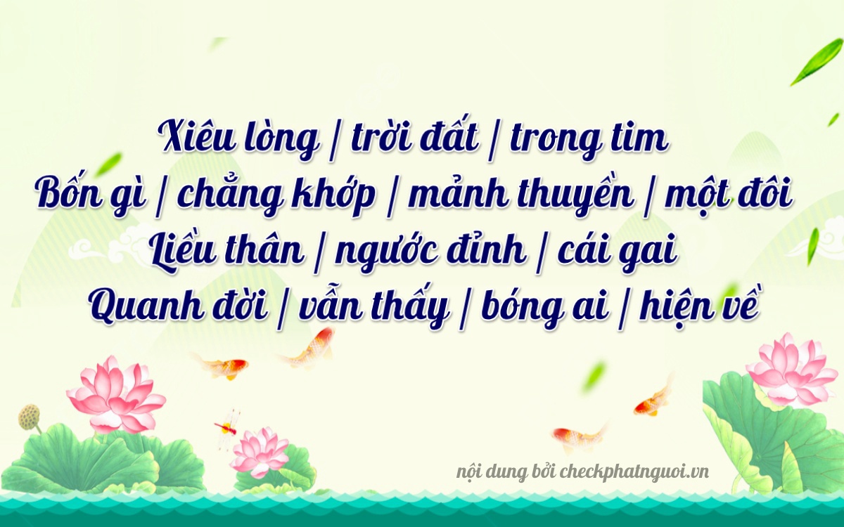 Bài thơ ý nghĩa cho <b>biển số 50Y1-49358</b> tại website checkphatnguoi.vn