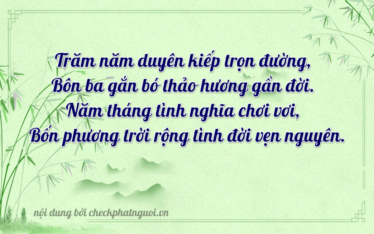 Bài thơ ý nghĩa cho <b>biển số 50Y1-77594</b> tại website checkphatnguoi.vn