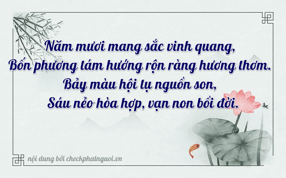Bài thơ ý nghĩa cho <b>biển số 51A4-56476</b> tại website checkphatnguoi.vn