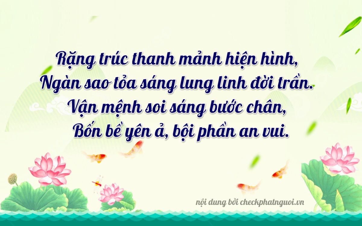 Bài thơ ý nghĩa cho <b>biển số 51A-8798</b> tại website checkphatnguoi.vn