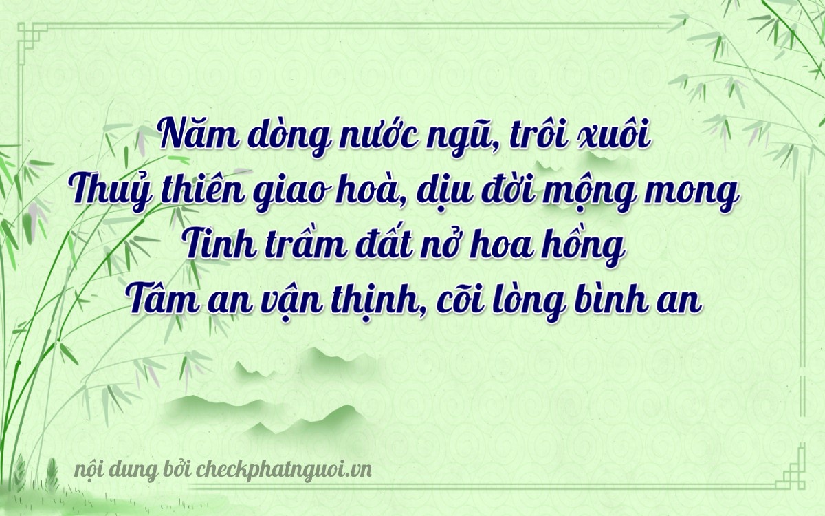 Bài thơ ý nghĩa cho <b>biển số 51C-54313</b> tại website checkphatnguoi.vn