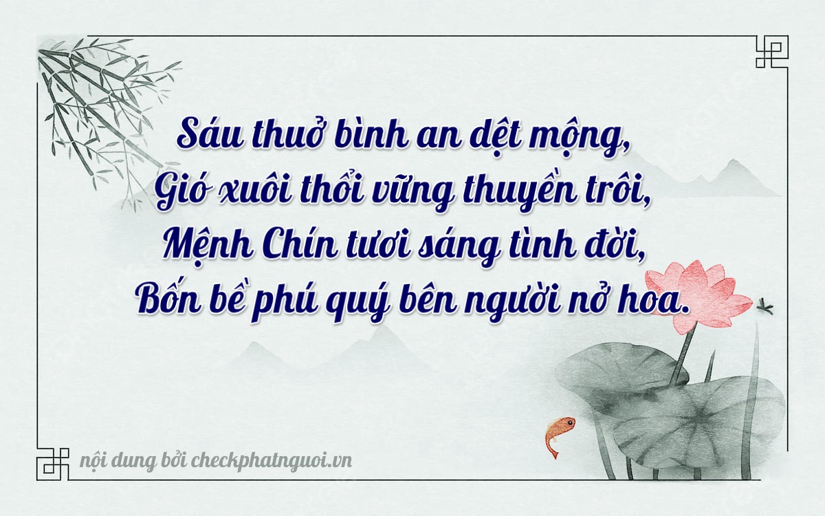 Bài thơ ý nghĩa cho <b>biển số 51C-56954</b> tại website checkphatnguoi.vn