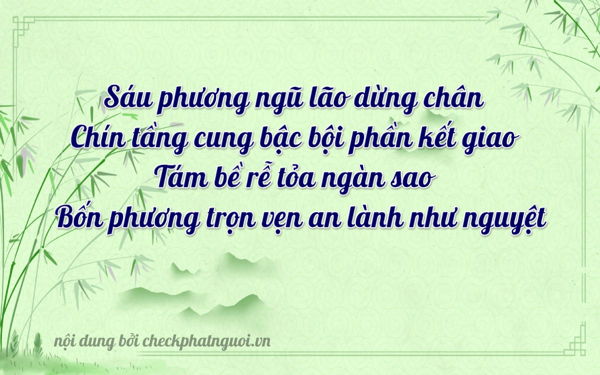 Bài thơ ý nghĩa cho <b>biển số 51C-69849</b> tại website checkphatnguoi.vn