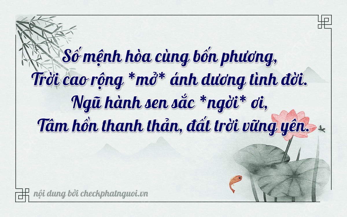 Bài thơ ý nghĩa cho <b>biển số 51D-10500</b> tại website checkphatnguoi.vn