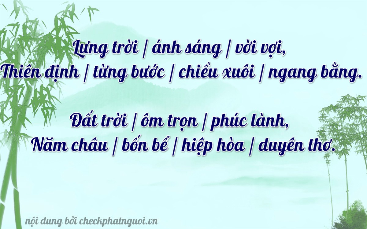 Bài thơ ý nghĩa cho <b>biển số 51F-32113</b> tại website checkphatnguoi.vn