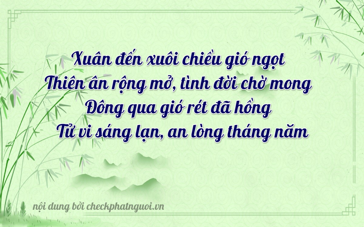 Bài thơ ý nghĩa cho <b>biển số 51F-64380</b> tại website checkphatnguoi.vn