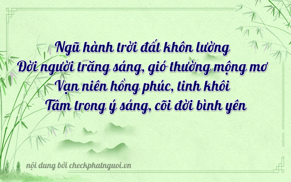 Bài thơ ý nghĩa cho <b>biển số 51G-72006</b> tại website checkphatnguoi.vn