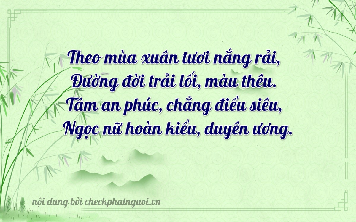 Bài thơ ý nghĩa cho <b>biển số 51G-89199</b> tại website checkphatnguoi.vn