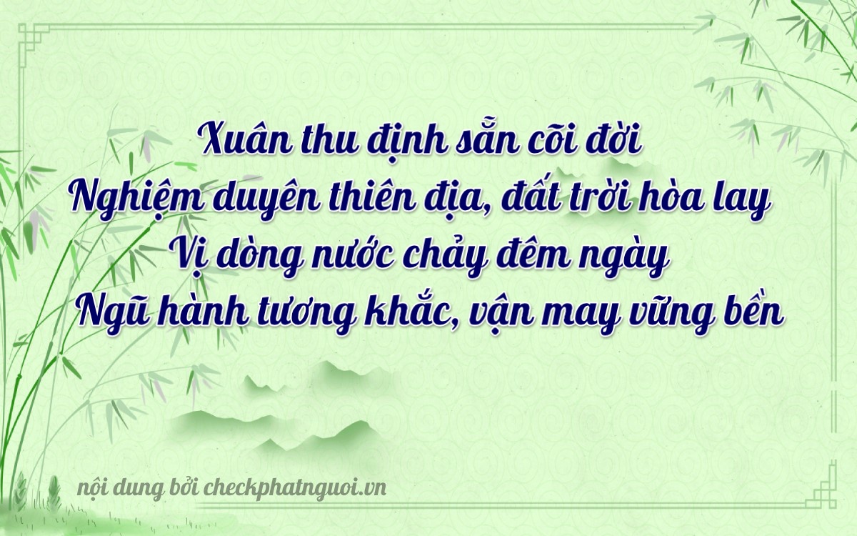 Bài thơ ý nghĩa cho <b>biển số 51H-34012</b> tại website checkphatnguoi.vn