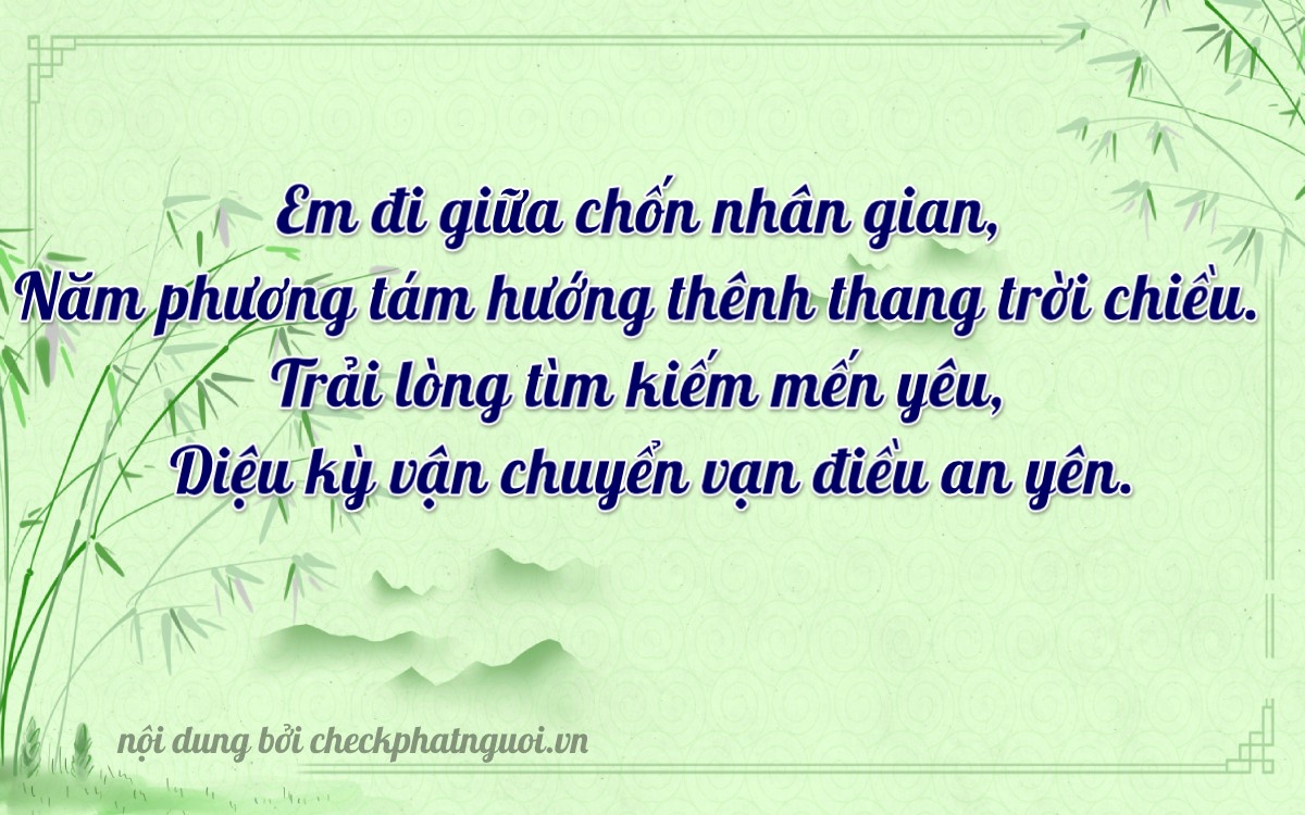 Bài thơ ý nghĩa cho <b>biển số 51K-23999</b> tại website checkphatnguoi.vn