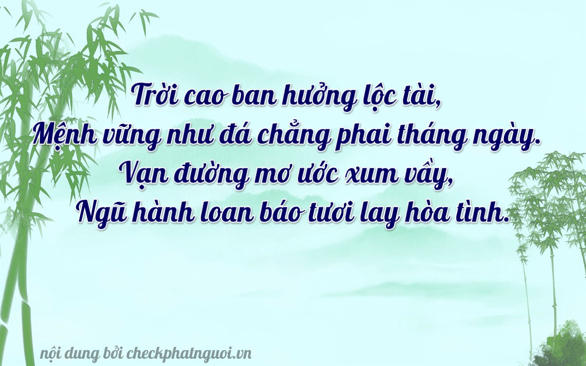 Bài thơ ý nghĩa cho <b>biển số 51K-37926</b> tại website checkphatnguoi.vn
