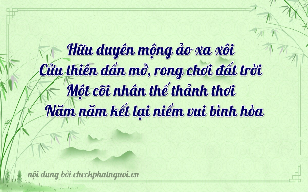 Bài thơ ý nghĩa cho <b>biển số 51K-58855</b> tại website checkphatnguoi.vn