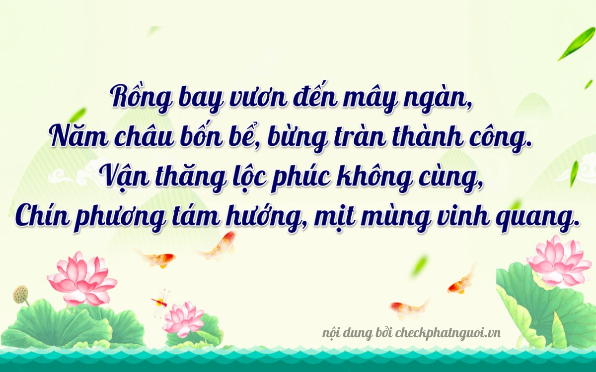 Bài thơ ý nghĩa cho <b>biển số 51K-59908</b> tại website checkphatnguoi.vn