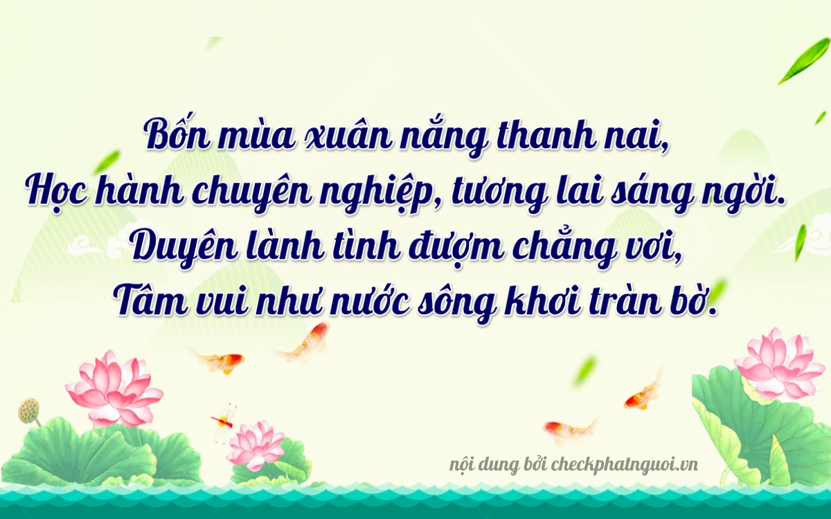 Bài thơ ý nghĩa cho <b>biển số 51K-72662</b> tại website checkphatnguoi.vn